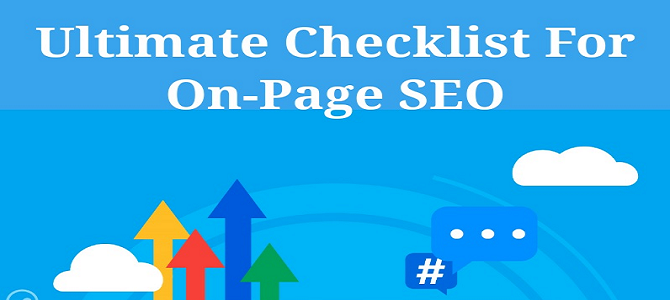 Ultimate Checklist For On-Page SEO